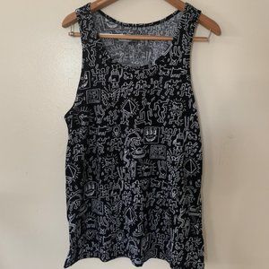 UO Keith Haring Tank Top, size M